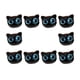 thumbnail image 3 of 10 Piezas De Cuentas De Cabeza De Gato, Cuentas De Gatito Para Pulseras, Adornos, Cuentas Negras Y Ojos Azules, 3 of 5