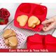 thumbnail image 2 of Molde para hornear Webake corazón de 7 cm, 4 cavidades, paquete de 2, 2 of 7