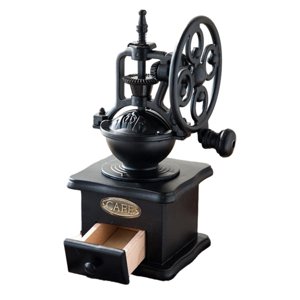 Magideal - Molinillo De Café Vintage, Herramienta Para Hacer Café, Molinillo De Café Manual, Molinillo De Especias En Grano Para Picnic, Hogar, Cafetería, Cocina