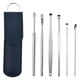 thumbnail image 1 of Ear Cleaner Wax Removal Tool Earpick Sticks Earwax Remover Curette Spiral Spring Round Head Round Reusable Cleaner Unisex Health, 1 of 3