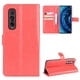 thumbnail image 2 of Funda tipo libro para OPPO Find X2 Pro, cartera todo‑en‑uno, funda multifuncional con tarjetero y correa de muñeca desmontable, 2 of 4