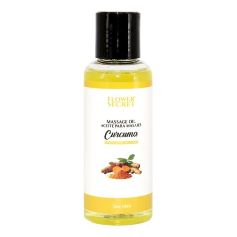Genérico - Set 3 Aceites Para Masajes De Curcuma 100 Ml Nutre Calma Lau