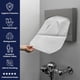 thumbnail image 2 of Hospeco Flushable Toilet Seat Covers 1000 piezas, 4 paquetes, 2 of 3