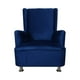 thumbnail image 1 of Poltrona Felpa Azul Marino, 1 of 3