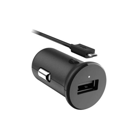 Motorola - Cargador Para Automovil Carga Turbo Micro Usb Negro