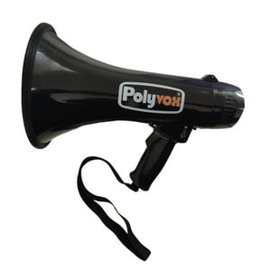 Megafono Portatil De 20W Polyvox Pyv-101A Negro