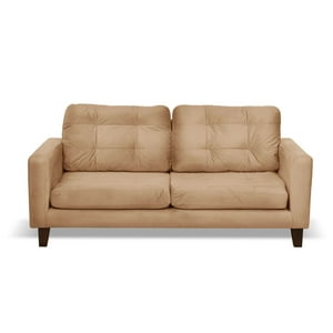 Latam Home - Sofá Nápoles 3C Tela Velvet Beige