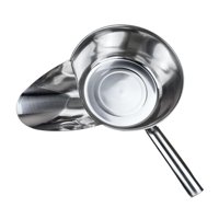 Magideal - Cuchara Para Freír Palomitas De Maíz, Embalaje Para Servicio De Alimentos, Cuchara Para Patatas Fritas Versátil, Ensacadora De Palomitas De Maíz Para 18Cm Derecha