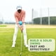 thumbnail image 3 of La ayuda de entrenamiento de golf de conector para mejorar el posicionamiento de las manos, ayuda de entrenamiento de golf de bola inteligente para la práctica de corrección de postura. Los, 3 of 3