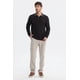 thumbnail image 4 of Polera Hombre Cuello Contraste Negro, 4 of 4