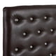 thumbnail image 3 of Respaldo Cama Diamond 2 Plaza Pu Chocolate, 3 of 4