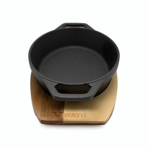 Wayu - Caserola Iron Cast Base Madera