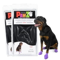 Botas Para Perros Protex Pawz De Goma, Impermeables, Para Todo Tipo De Clima, Grandes