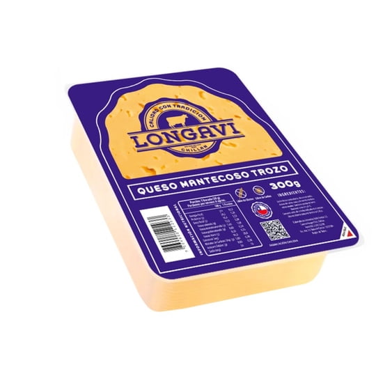Queso Mantecoso Bolsa 300 g Longavi