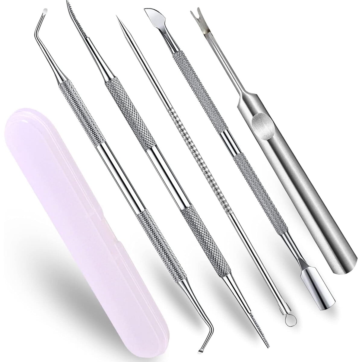 Kit Pedicura Jindian Acero Inoxidable Uñas Encarnadas