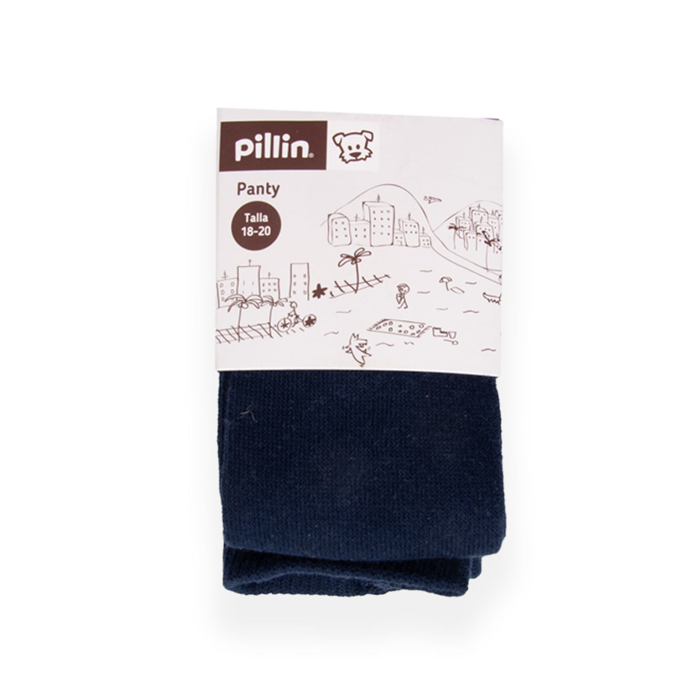 Panty Unisex Azul Pillin
