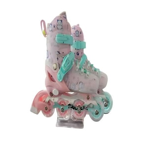 Patines - Lineal Con Luces Y Kit Talla M 35 38 Rosa2