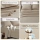 thumbnail image 3 of Sábanas de franela Sleep Philosophy True North Cal King Beige, 3 of 9