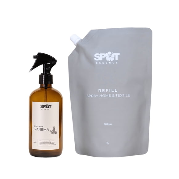 Pack Home Spray 500ml + Refill 1Lt Ipanema Spot Essence