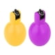 thumbnail image 2 of 2 Piezas Silbatos Para Apretar Mano Silbato Para Entrenadores Para Baloncesto Trekking Caminar Amarillo Y Violeta, 2 of 5