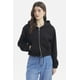 thumbnail image 1 of Polerón Mujer Zipper Crop Negro - ll, 1 of 4