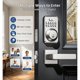 thumbnail image 2 of Veise DK01B Keyless Entry Deadbolt Lock with Handle Set, Satin Nickel, 2 of 3