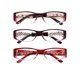 thumbnail image 3 of Gafas de lectura EYEBOGO Kaylee pack de 3 color burdeos 1.50, 3 of 3