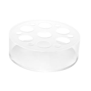 Genérico - Florero De Acrílico Transparente, Maceta Para Decoración De Centro De Mesa De Dormitorio, 15Cm X 15Cm X 6,4 Cm
