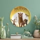 thumbnail image 5 of Mufasa Plato decorativo de porcelana fina (bone china), plato decorativo de cerámica para hogar, oficina, soporte de pared, platos decorativos para dormitorio - 6 pulgadas (15 cm), 5 of 6