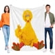 thumbnail image 1 of Big Bird anti-pilling, suave, ligera, esponjosa y acogedora de lujo para hogar y cocina – Perfecta para niños y adultos,50X70cm, 1 of 6