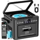thumbnail image 1 of Reproductor De CD Boombox Greadio Recargable Con Cassette Bluetooth, 1 of 3