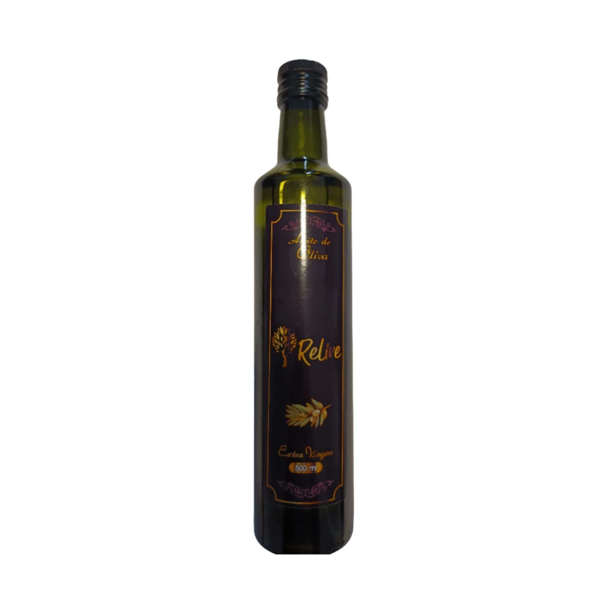 Aceite Oliva Extra Virgen Botella 500 ml Relive