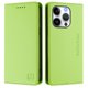 thumbnail image 4 of Funda Billetera con Soporte para iPhone 16 Pro Bloqueo RFID Plegable Verde claro, 4 of 6