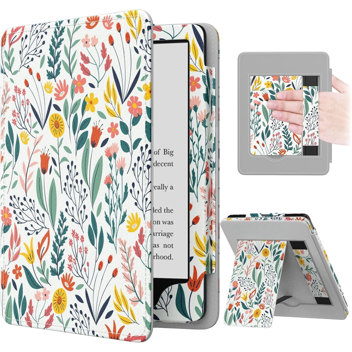 Funda Moko Para Kindle Paperwhite 12ª Y 11ª Generación Floral
