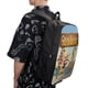thumbnail image 5 of Open Season: Llamada de la Naturaleza-theme Backpack, Campus style schoolbag Bookbag with Adjustable Shoulder Straps And Large Zip Compartment, Unisex Travel Bags., 5 of 6