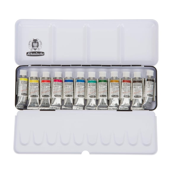 Set de acuarelas Schmincke 12×5 ml