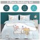 thumbnail image 5 of Cinnamoroll Bedding Sets for Kids Men Women, 5 of 5