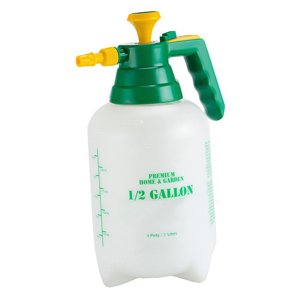 Magideal - Pulverizador De Bomba De Presión De Césped Manual De 0,5 Galones, Boquilla De Latón Ajustable, Pulverizador De Jardín Manual Para Riego De Jardín,