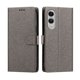 thumbnail image 2 of Cartera para Samsung Galaxy S25 Edge con Bolsillo de Tarjetas, Gris, 2 of 6