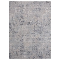 Alfombra Decorativa United Weavers Cascades Marblemount, Azul, 60 X 90 Cm