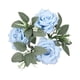 thumbnail image 3 of Vela Anillo Corona Decoración 8 Pulgadas Para Centros De Mesa Del Día De San Valentín Acción De Gracias Azul, 3 of 3