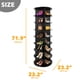 thumbnail image 5 of Organizador giratorio negro de 8 niveles para zapatos SpaceAid, 5 of 7