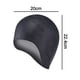 thumbnail image 2 of Gorro de natación unisex para cabello corto y largo, de silicona, con orejas que cubren, para mujeres, hombres, niños y adultos., 2 of 5