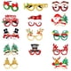 thumbnail image 2 of Gafas De Navidad Y Sombreros Set Foto Booth Props Party Santa Claus HATS 14 PCS, 2 of 5