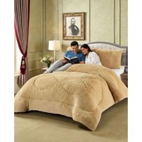 Imac Hogar - Cubrecama Otoño Invierno Chiporro Peludo Premium King 250 Cm X 270 Cm