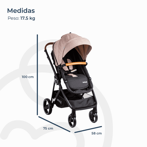 Coche Cuna Travel System Cosmos Beige | Lider