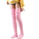 thumbnail image 1 of Calcetines Largos de Punto Suxumhao Rosa Talla Única, 1 of 1