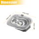 thumbnail image 3 of Unique Bargains Luz de Espejo para Ford F-150 F-250 F-350 F-450 Super Duty FL3Z13B374B Lámpara de Charco LED Blanca Lateral 2 piezas Negro, 3 of 7