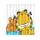 thumbnail image 1 of Cortina de ducha colorida con agujeros, juego de cortina de baño con ganchos, tamaño 66 x 72 pulgadas, 1 of 3