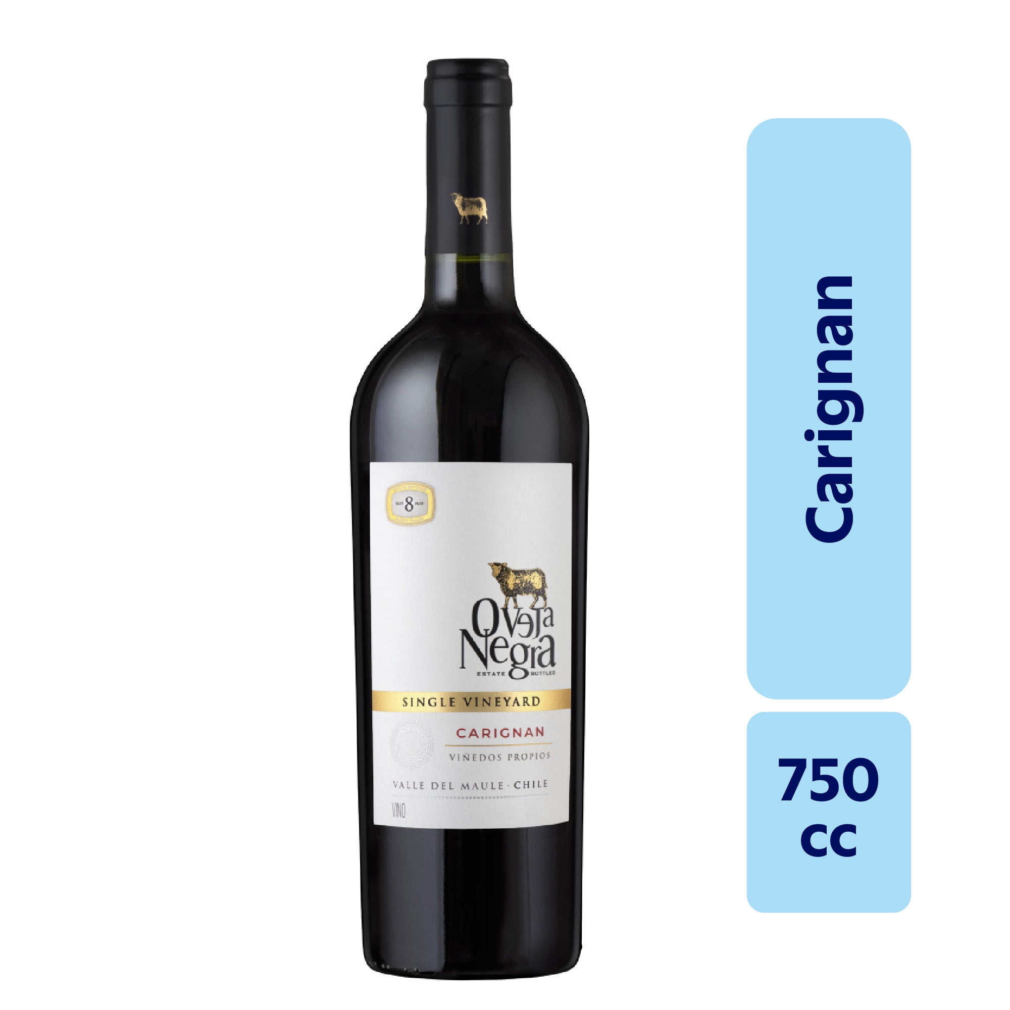 Vino Carignan Botella 750 ml Oveja Negra